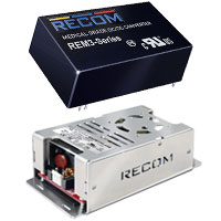 Imagen de convertidores CA/CC y CC/CC de grado médico de RECOM Power