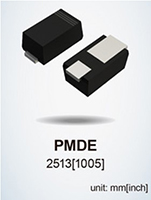 Imagen de los Diodos Compactos de Paquete PMDE de ROHM