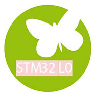 Imagen de microcontroladores y ecosistema STM32L0 de STMicroelectronics