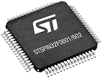 Image of STMicroelectronics' STSPIN32F060x 600V Three-Phase Controller with MCU