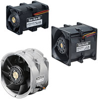 Imagen de ventiladores de contrarrotación de Sanyo Denki