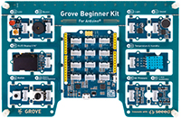 Imagen del kit para principiantes Grove de Seeed para Arduino