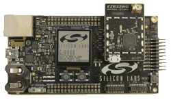 Imagen del Kit inicial inalámbrico Wonder Gecko EZR32