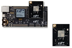 Image of Silicon Labs' KG100S-PK6130A Pro Kit with KG100S-RB4332A Radio Board