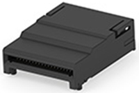 Image of TE Connectivity AMP's QSFP-DD 112G SMT Receptacle Connector