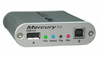 Imagen del analizador de protocolo Mercury T2 USB 2.0 de Teledyne LeCroy
