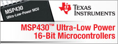 TI MSP430 Ultra-Low-Power MCU Family