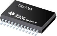 Imagen del DAC DAC7760/8760 de Texas Instruments