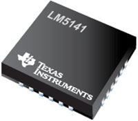 Imagen de controladores reductores sincrónicos LM5141 de Texas Instruments