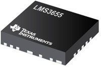 Imagen del convertidor reductor sincrónico LMS3655 de Texas Instruments