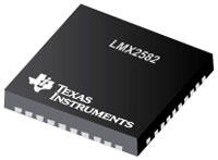Image of Texas Instruments' LMX2582 Wideband PLLatinum RF Synthesizer