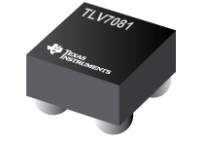 Imagen del comparador de micropaquetes de nanopotencia TLV7081 de Texas Instruments