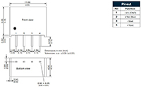 Image of TRACO Power TEA Series SIP Converters
