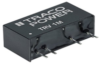 Imagen del convertidor de CC/CC de alto aislamiento serie TRV 1M de TRACO Power