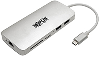 Imagen de la estación de acoplamiento USB-C multifunción 6 en 1 de Tripp Lite