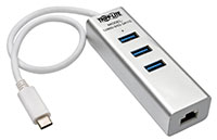 Imagen de los adaptadores de red USB-C Tripp-Lite