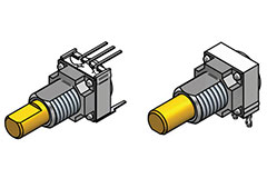 Image of Vishay Sfernice's 12.5 mm Modular High-Torque Panel Potentiometer