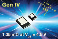 Imagen del MOSFET TrenchFET Gen IV de Vishay/Siliconix