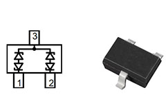 Image of Vishay Semi Diodes' VCAN26 Series ESD Protection Diodes