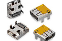 Image of Wurth Electronics' WR-COM Micro HDMI SMT Connectors