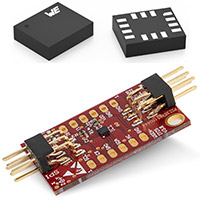 Imagen de la unidad de medición inercial (IMU) de 6 ejes WSEN-ISDS de Würth Elektronik