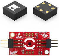 Image of Wurth Elektronik's WSEN-HIDS Humidity Sensor with integrated Temperature Sensor