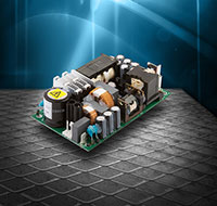 Imagen de las fuentes de alimentación de CA-CC ultra eficientes serie CCB200 de XP Powers