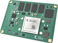 Image of AMD-Xilinx's Kria K26 SOM for Edge Development