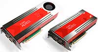 Imagen de las tarjetas de acelerador U200 y U250 de AMD-Xilinx