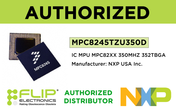 Image of Flip Electronics' MPC8245TZU350D NXP