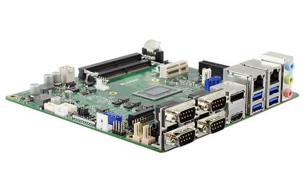 Image of iBASE's MI988 AMD Ryzen™ V1000 Mini-ITX Motherboard
