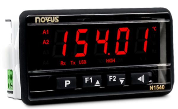Image of NOVUS Automation's N1540 Universal Process Indicator