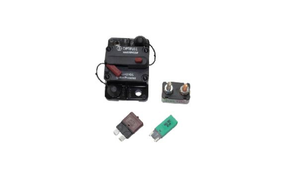 Image of OptiFuse's Circuit Breakers With Thermal Overload Protection