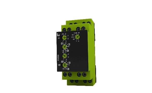 Image of TELE Controls' E3ZI20 12-240V AC/DC - Dual Timing Relay