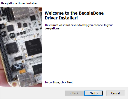 Figure 3: Install the BBG Wireless drivers