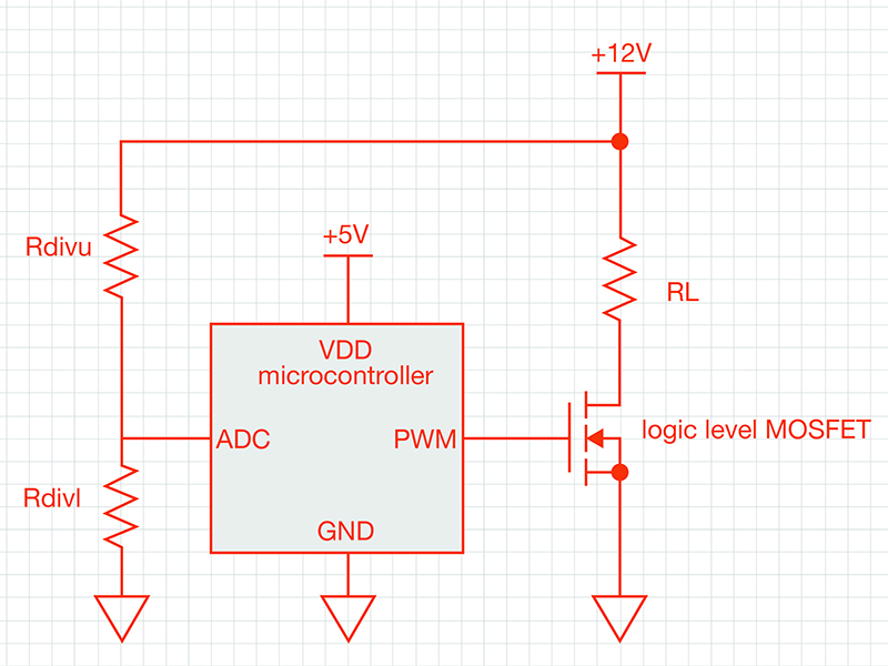 Constant Power Load Using PWM and ADC - Figure 2