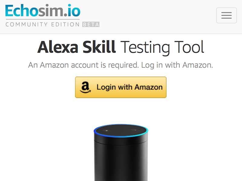 Image of Alexa Skills Testing Tool