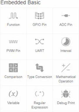 Digi-Key IoT Studio Basic Elements