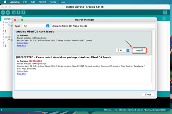 Getting Started with the Arduino RP2040 Connect and the Arduino IDE